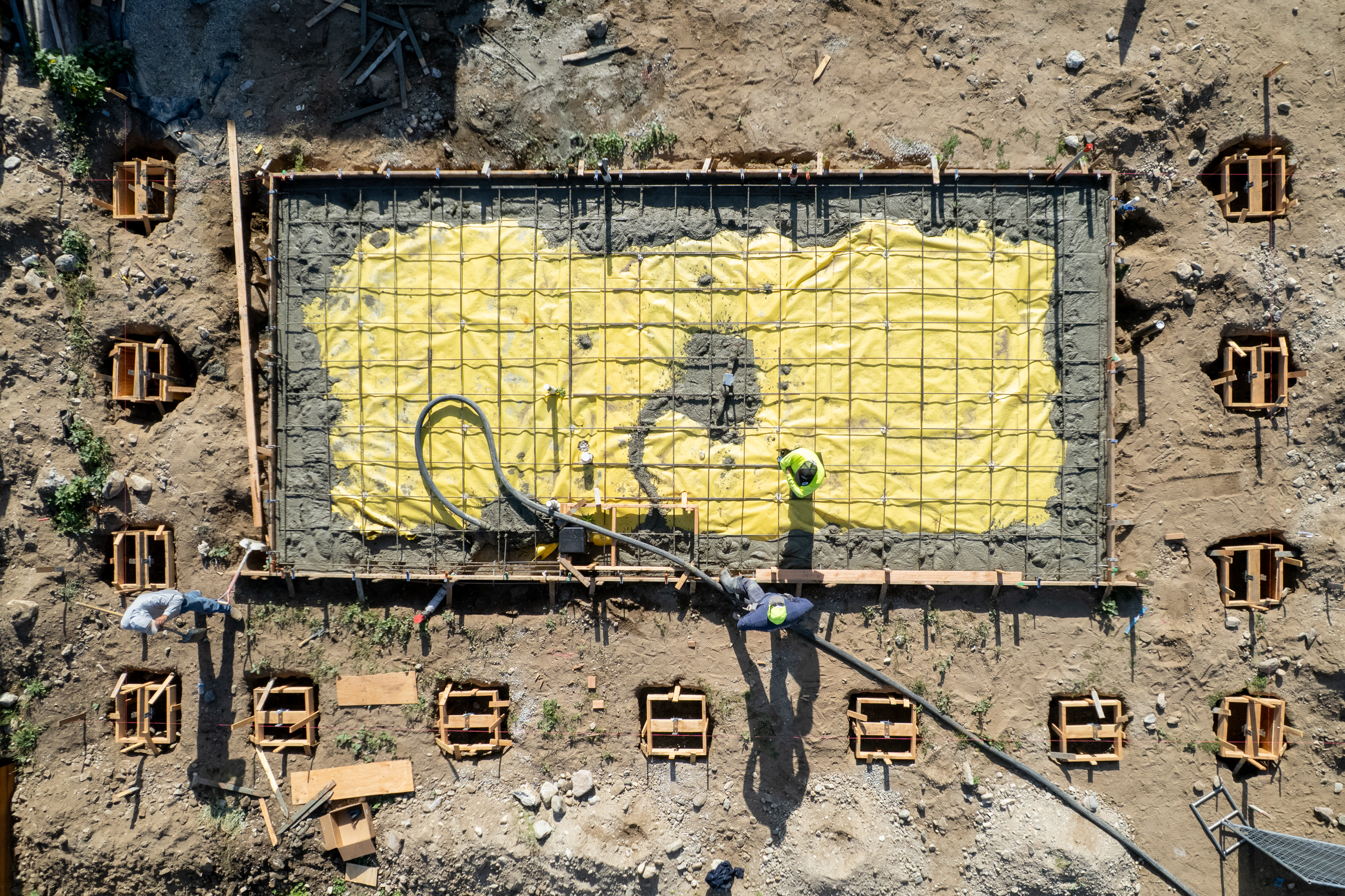 Concrete Pour — LA County